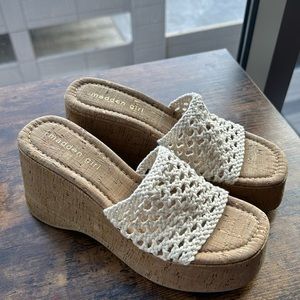 Madden Girl Women's Zaharra Wedge Sandal 6.5